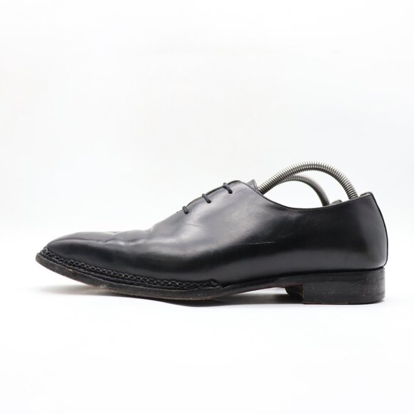 Meermin Plain Toe Derby Men\'s Size UK 8.5 US 9.5 Black Leather Dress Shoe main image 7